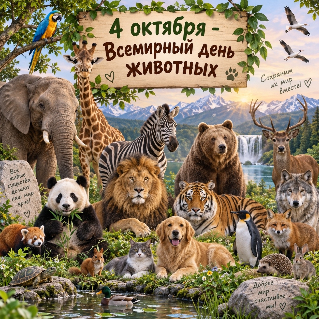 Всемирный день защиты животных